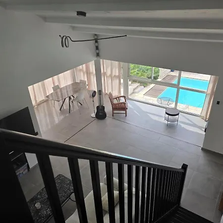 D Exception Vue Sublime & Acces Lac, Piscine Villa